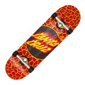 Santa Cruz Skateboards Complete Flame Dot Red 8.25" x 31.5" Assembled