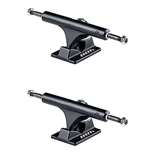 Ace Trucks MFG Classic Skateboard Trucks - Set of 2 Matte Black 55 (9.0" Axle)